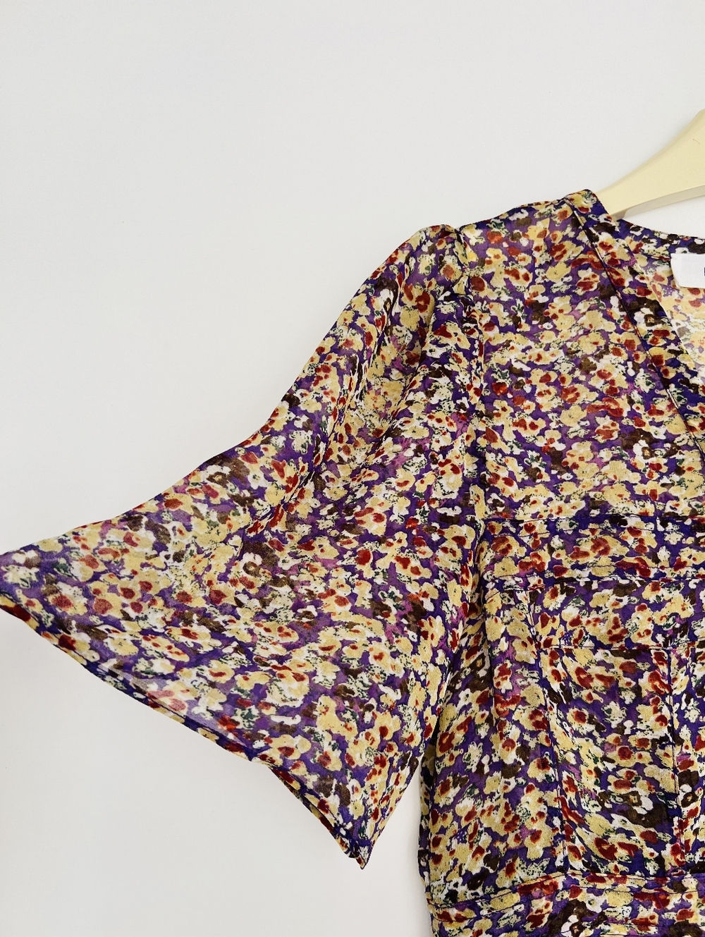Ba&sh LARIOL short-sleeved dress - Picture 11 of 14